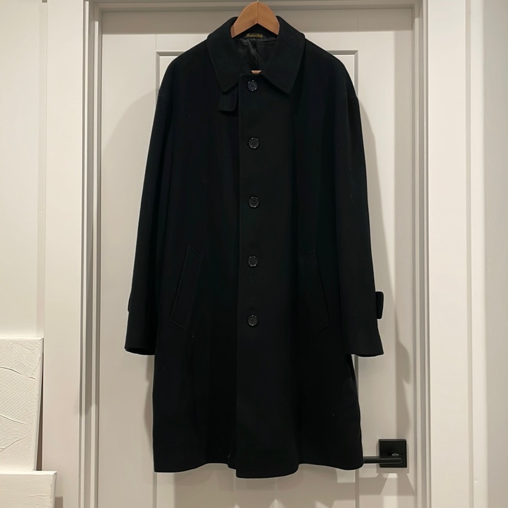Nordstrom Cashmere/Lambswool Overcoat